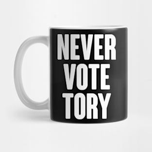 Never Vote Tory Mug